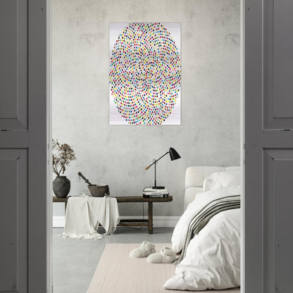 VALIUM - Damien Hirst Brushed Aluminum Print - 70x100 cm / 28x40 inches | Damien Hirst Aluminum Print | Damien Hirst Prints