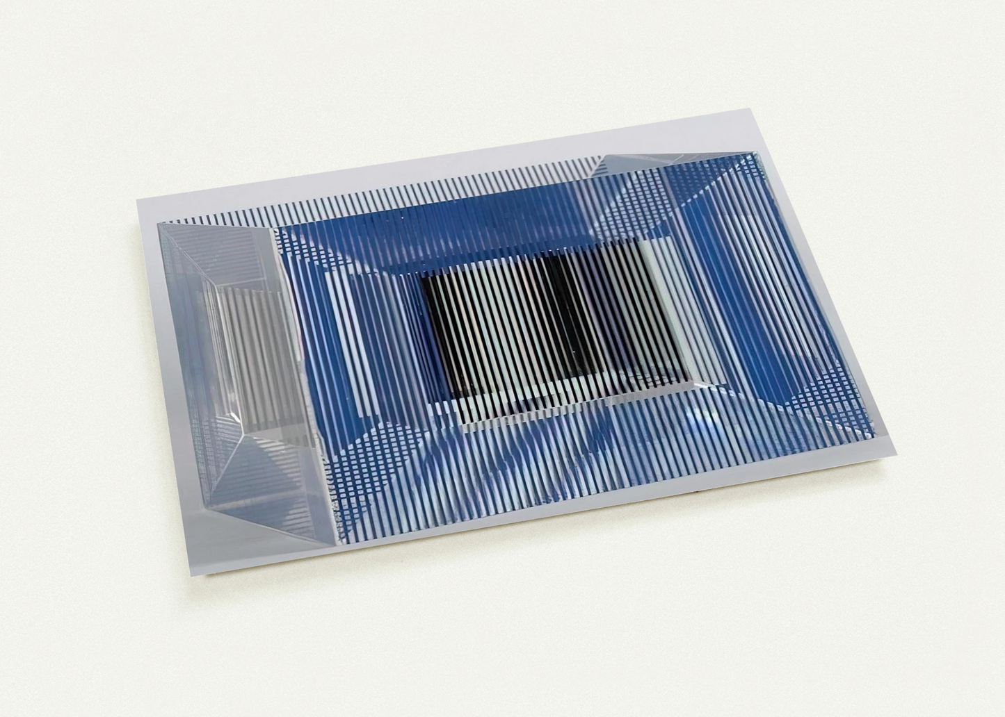 CUBE WITH AMBIGOUS SPACE 1981 By Jesus Rafael Soto Pack of 10 Post Cards | Jesus Rafael Soto Post Cards | A6 (10.5 x 14.8 cm) - 4.1 x 5.8 inches