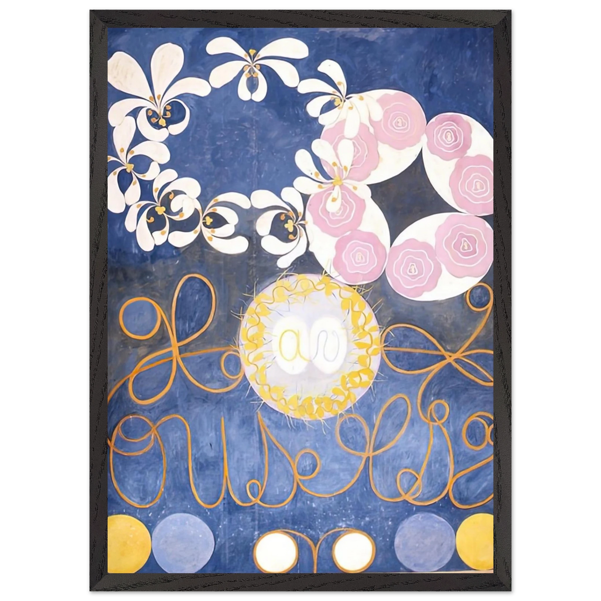 Hilma af Klint - THE TEN LARGEST 1907 Wall art - A2 (42 x 59.4  cm) - Fine Art Poster - -
