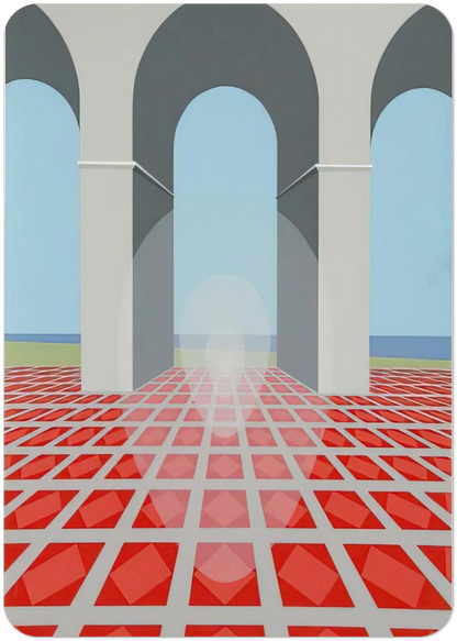 Arches - 1979 By Clarence Holbrook Carter Pack of 10 Post Cards | Clarence Holbrook Carter Post Cards | A6 (10.5 x 14.8 cm) - 4.1 x 5.8 inches