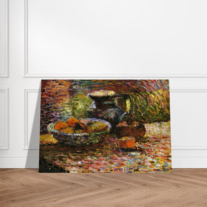 STILL LIFE WITH PITCHER AND FRUIT - Henri Matisse Brushed Aluminum Print - 70x100 cm / 28x40 inches | Henri Matisse Aluminum Print | Henri Matisse Prints
