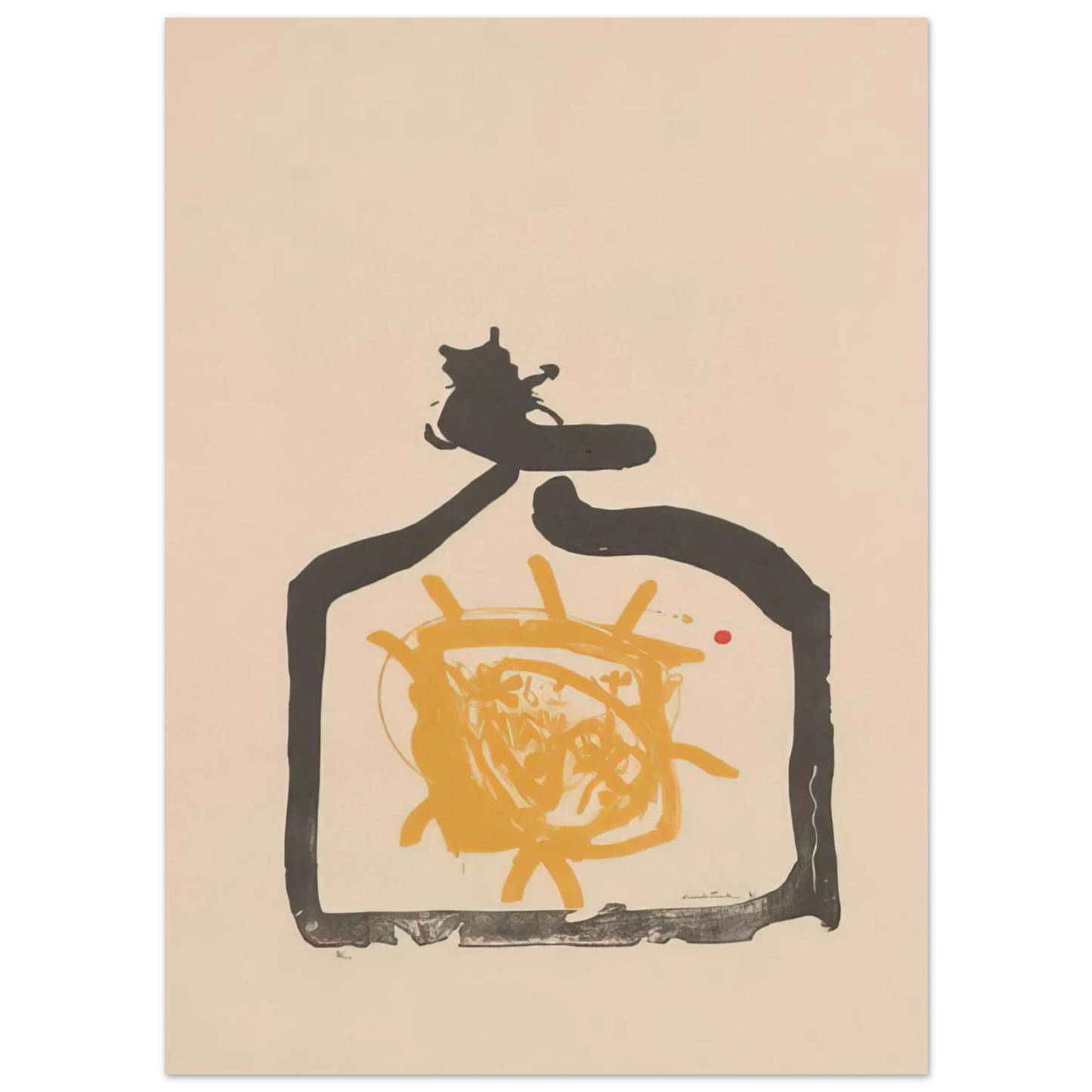 Helen Frankenthaler - May 26th Backwards - 1961 Wall art - 70x100 cm / 28x40 inches - Fine Art Poster-canvas - -