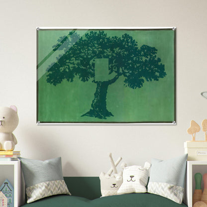 Albero Per Terra - 1984 - Mario Schifano Acrylic Print - 70x100 cm / 28x40″ inches