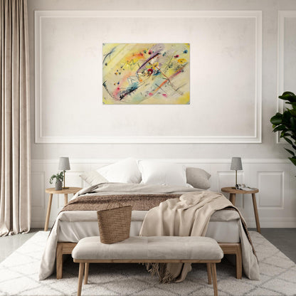 BRIGHT PICTURE 1913 - Wassily Kandinsky Acrylic Print - 70x100 cm / 28x40″ inches | Wassily Kandinsky Wall Art | Wassily Kandinsky Prints