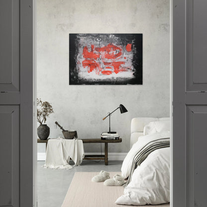 UNTITLED 1956 1 - Zao Wou-Ki Brushed Aluminum Print - 70x100 cm / 28x40 inches | Zao Wou-Ki Aluminum Print | Zao Wou-Ki Prints