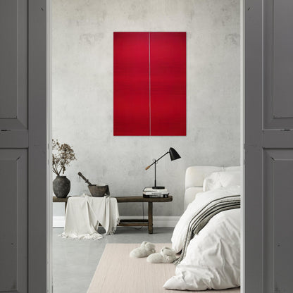 Be I - Barnett Newman Brushed Aluminum Print - 70x100 cm / 28x40 inches | Barnett Newman Aluminum Print | Barnett Newman Prints