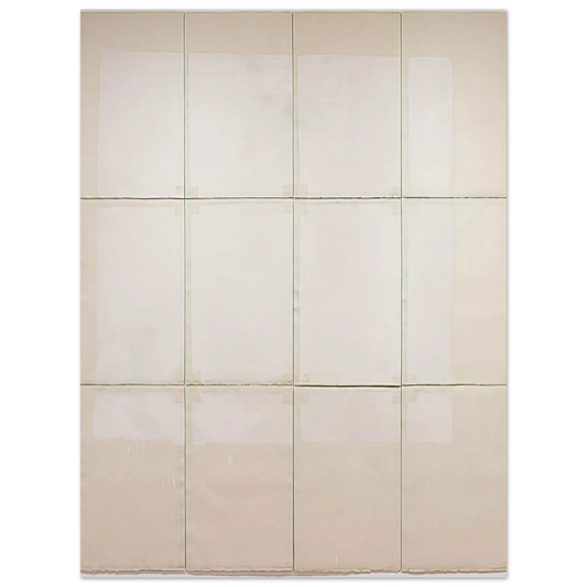 Robert Ryman - Classico 5 - 1968  75x100 cm / 30x40inches Fine Art Poster