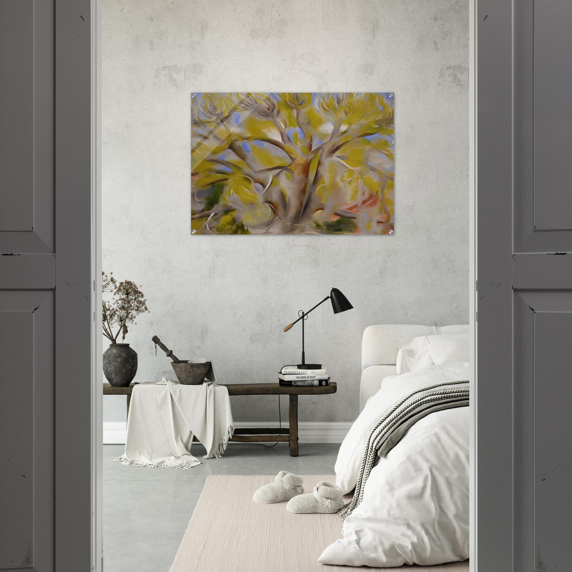 Spring Tree No. 1 - Georgia O'Keeffe Acrylic Print - 70x100 cm / 28x40″ inches | Georgia O'Keeffe Wall Art | Georgia O'Keeffe Prints