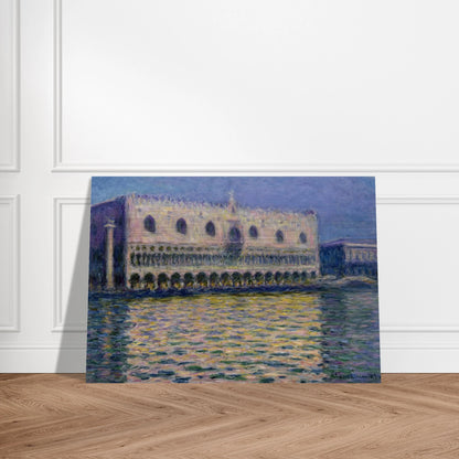 The Palazzo Ducale - claude monet Brushed Aluminum Print - 70x100 cm / 28x40 inches | claude monet Aluminum Print | claude monet Prints