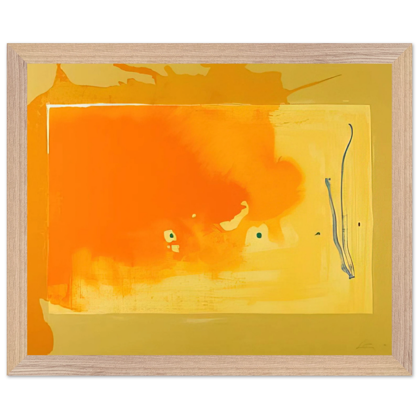 Helen Frankenthaler - Bilbao - 1998 Wall art - 40x50 cm / 16x20 inches - Fine Art Poster-canvas - -