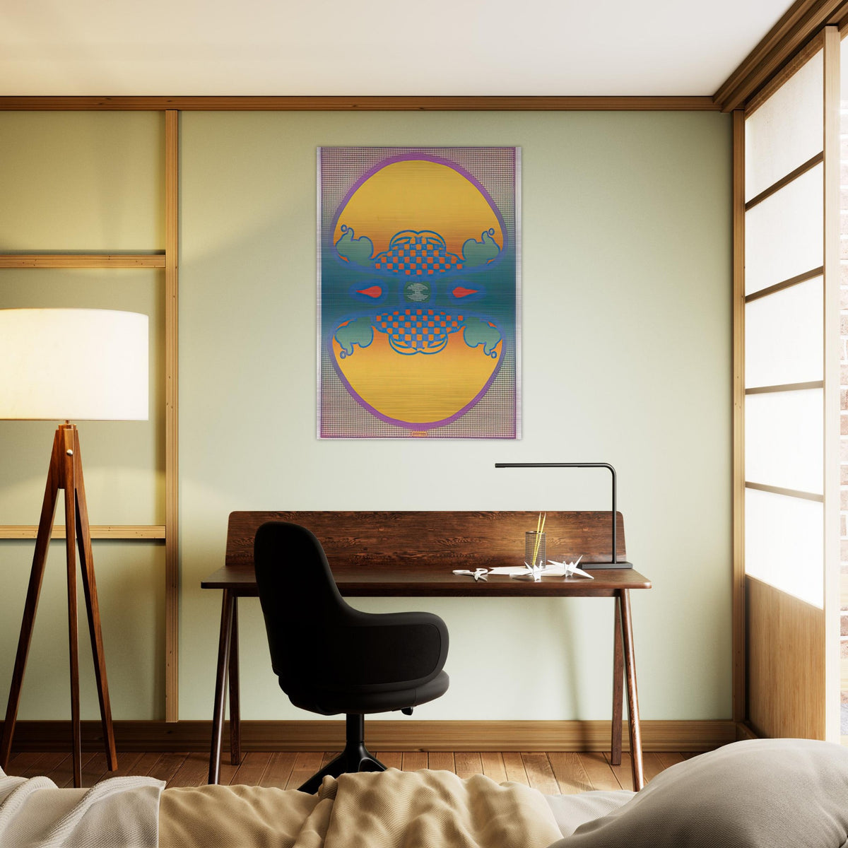 1 2 3 INFINITY THE CONTEMPORARIES 1967 - Peter Max Brushed Aluminum Print - 70x100 cm / 28x40 inches | Peter Max Aluminum Print | Peter Max Prints