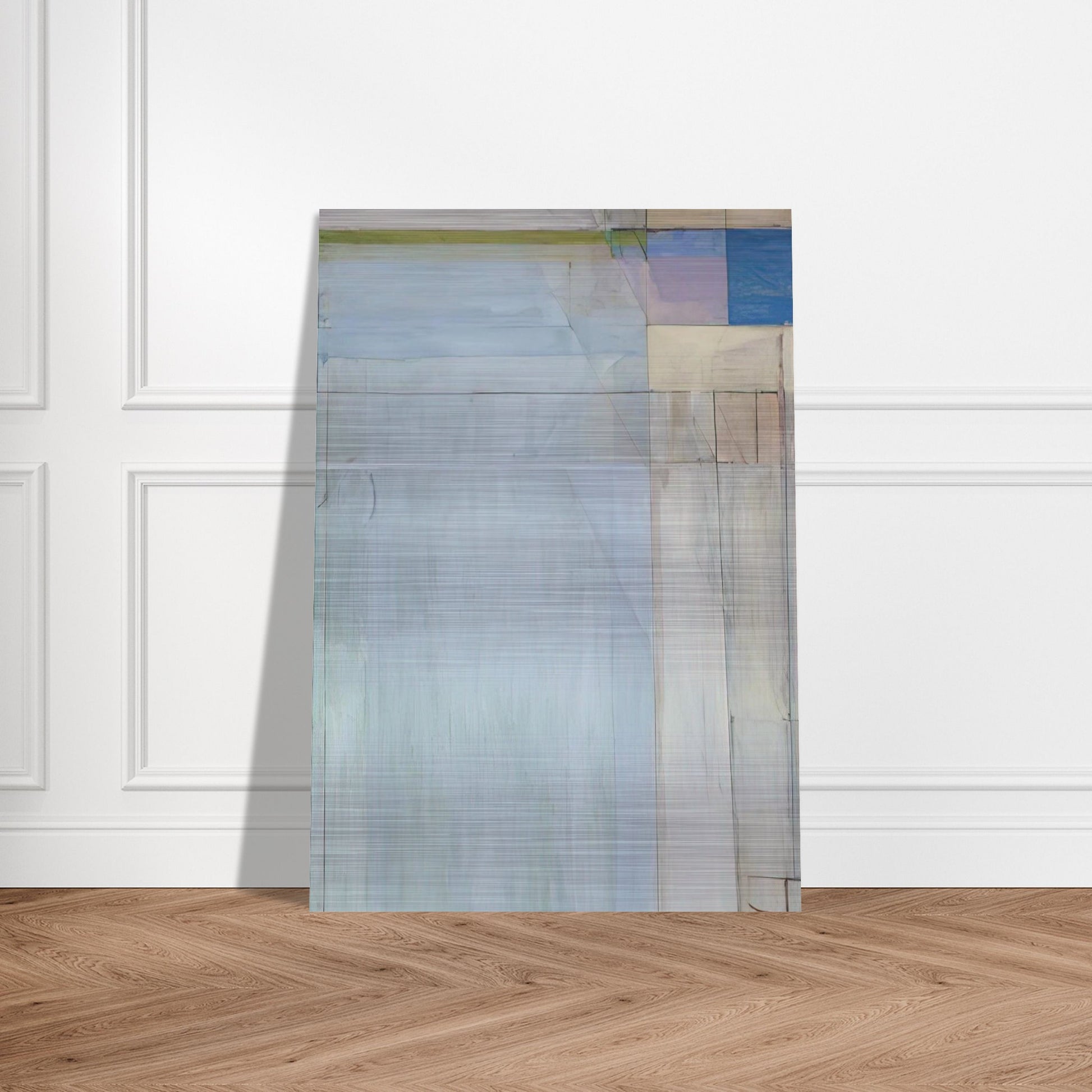 Ocean Park #54 - Richard Diebenkorn Brushed Aluminum Print - 70x100 cm / 28x40 inches | Richard Diebenkorn Aluminum Print | Richard Diebenkorn Prints