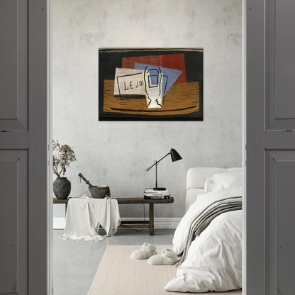 Still life - 1921 - Pablo Picasso Brushed Aluminum Print - 70x100 cm / 28x40 inches | Pablo Picasso Aluminum Print | Pablo Picasso Prints