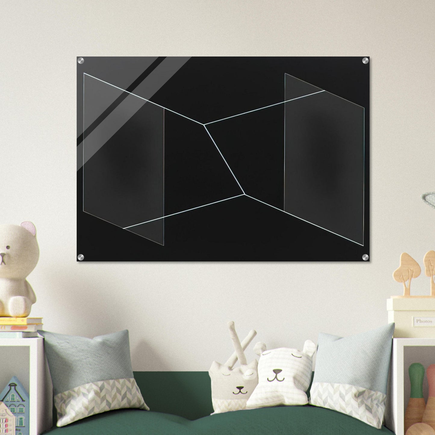 F 32 PERICLES 1954 - Josef Albers Acrylic Print - 70x100 cm / 28x40″ inches