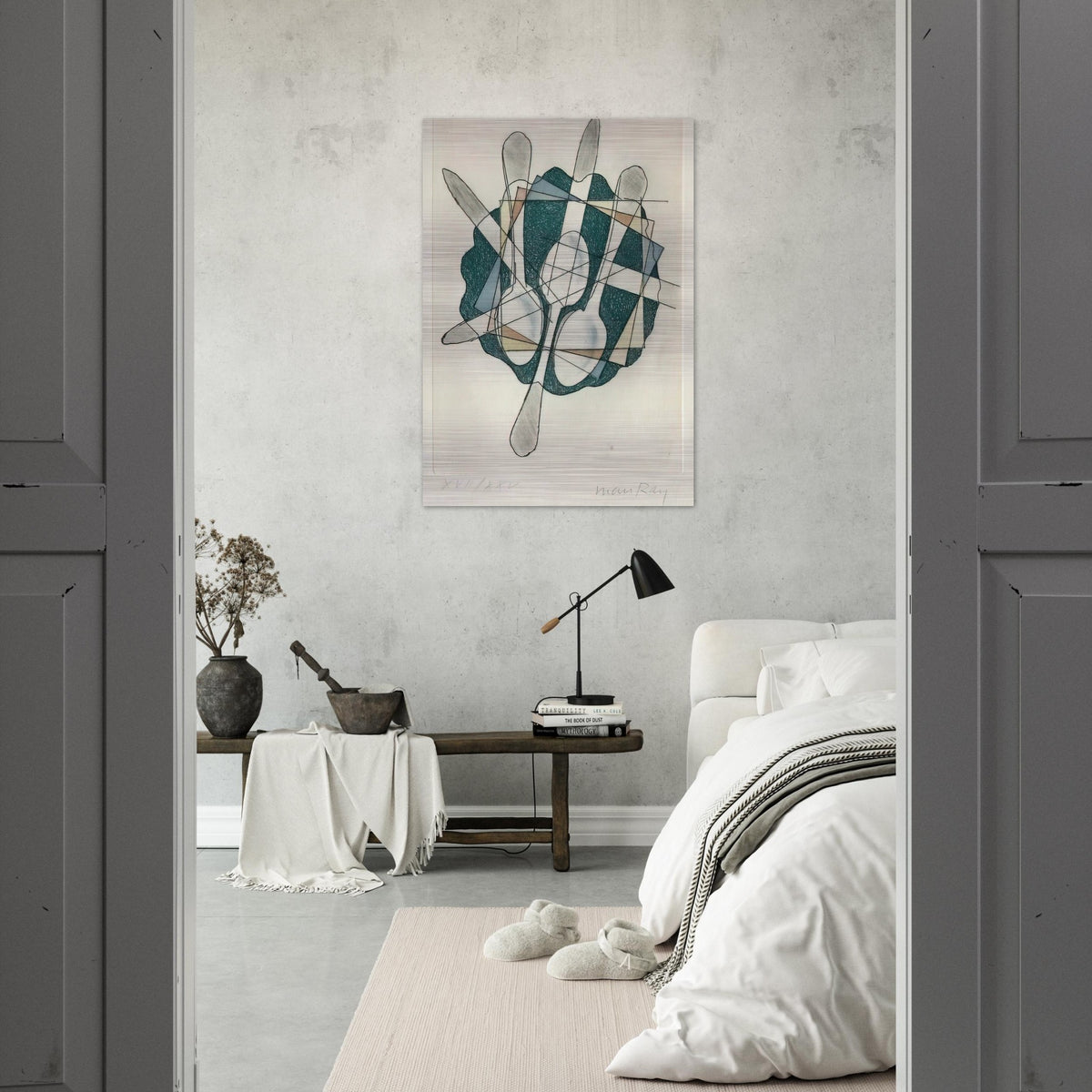 ELECTRO MAGIE - Man Ray Brushed Aluminum Print - 70x100 cm / 28x40 inches | Man Ray Aluminum Print | Man Ray Prints