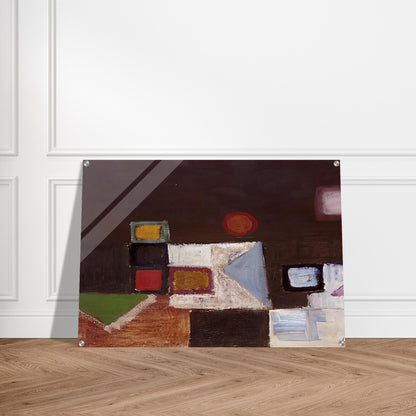 Untitled - 1948 - Victor Pasmore Acrylic Print - 70x100 cm / 28x40″ inches