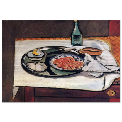 PINK SHRIMP 1921 - Henri Matisse Brushed Aluminum Print - 70x100 cm / 28x40 inches | Henri Matisse Aluminum Print | Henri Matisse Prints