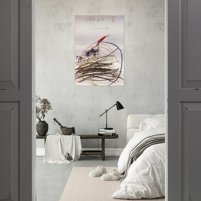 Anabasis  Xenephon  - Cy Twombly Brushed Aluminum Print - 70x100 cm / 28x40 inches | Cy Twombly Aluminum Print | Cy Twombly Prints