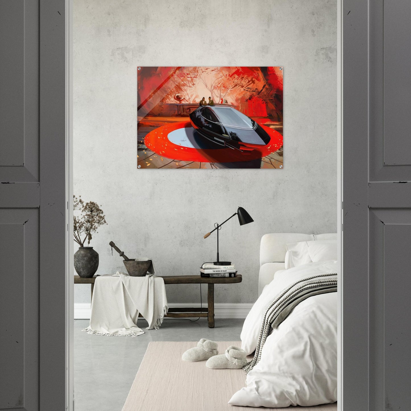 Syd Mead - Syd Mead Acrylic Print - 70x100 cm / 28x40″ inches