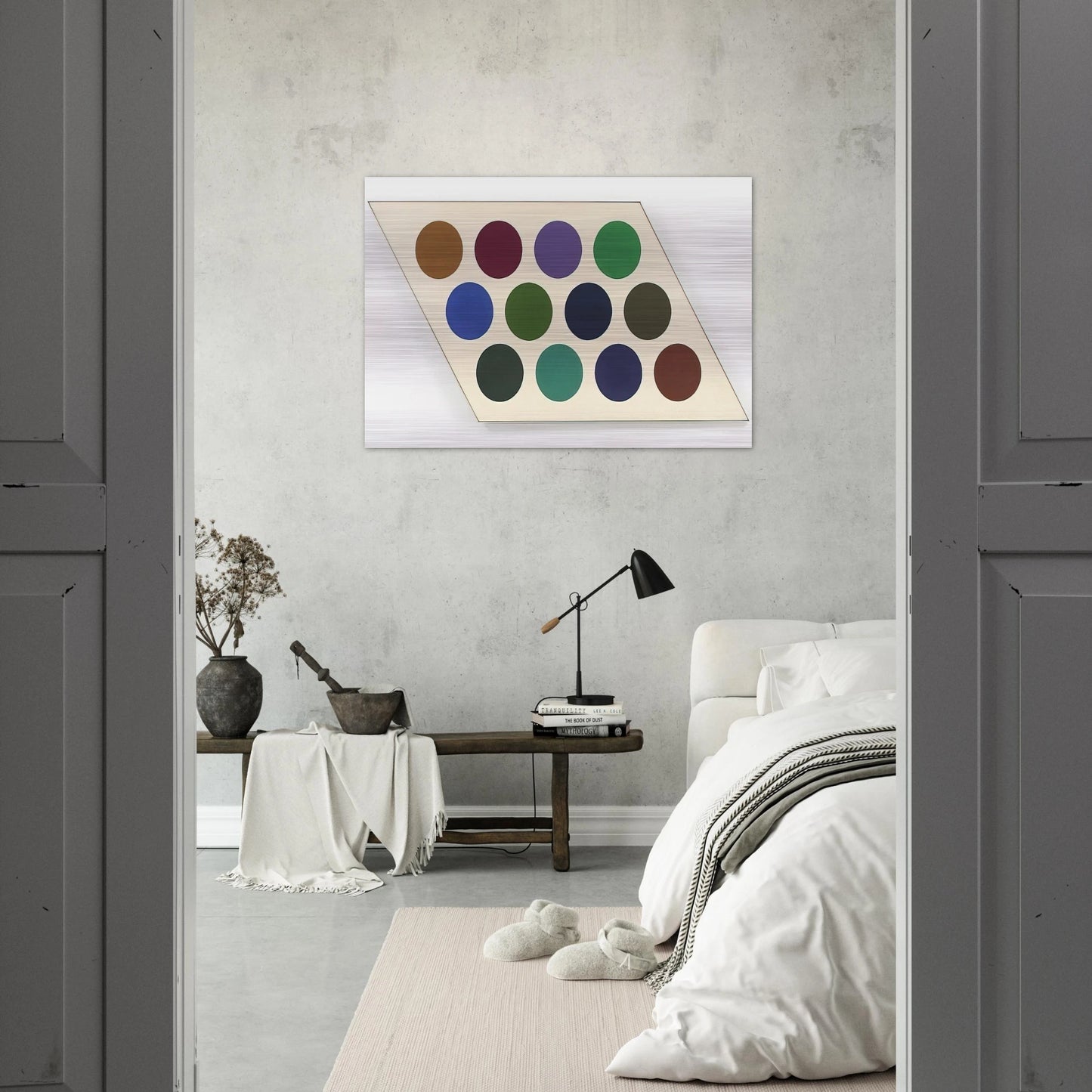 Korfu - 1965 - Thomas Downing Brushed Aluminum Print - 70x100 cm / 28x40 inches | Thomas Downing Aluminum Print | Thomas Downing Prints