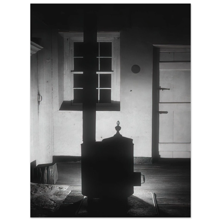 Charles Sheeler - Doylestown HouseÃ¢â‚¬â€The Stove - 1917  75x100 cm / 30x40inches Fine Art Poster