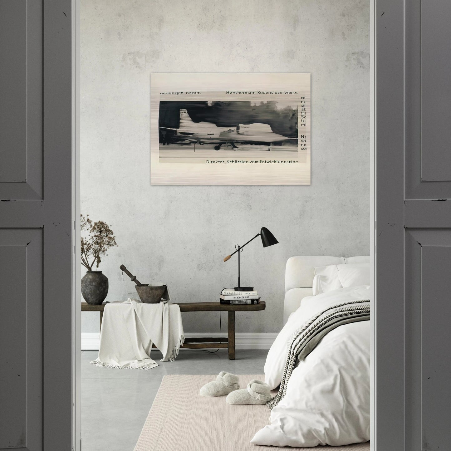 SCHARZLER 1964 - Gerhard Richter Brushed Aluminum Print - 70x100 cm / 28x40 inches | Gerhard Richter Aluminum Print | Gerhard Richter Prints