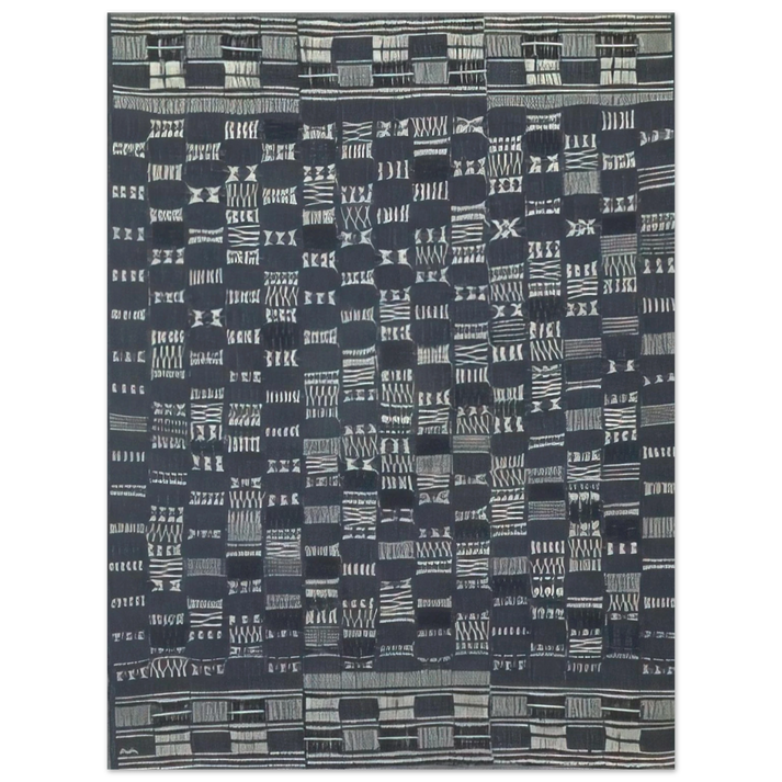 Anni Albers - THICKLY SETTLED 1957  75x100 cm / 30x40inches Fine Art Poster
