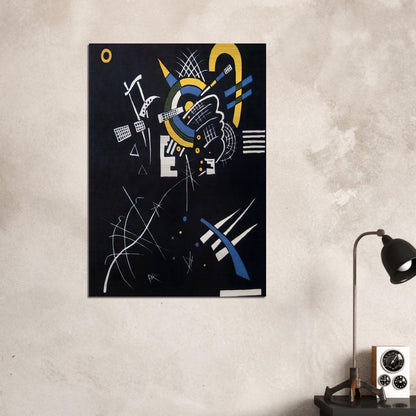 SMALL WORLDS VII 1922 - Wassily Kandinsky Brushed Aluminum Print - 70x100 cm / 28x40 inches | Wassily Kandinsky Aluminum Print | Wassily Kandinsky Prints