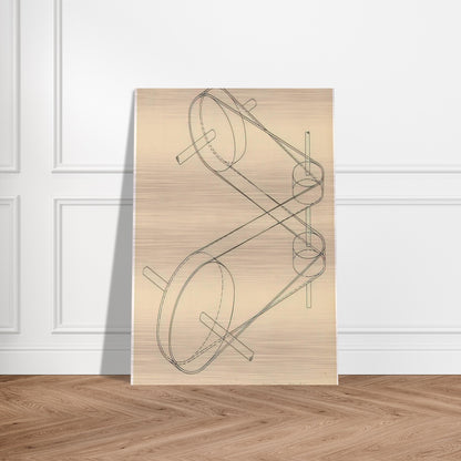 UNTITLED - Man Ray Brushed Aluminum Print - 70x100 cm / 28x40 inches | Man Ray Aluminum Print | Man Ray Prints