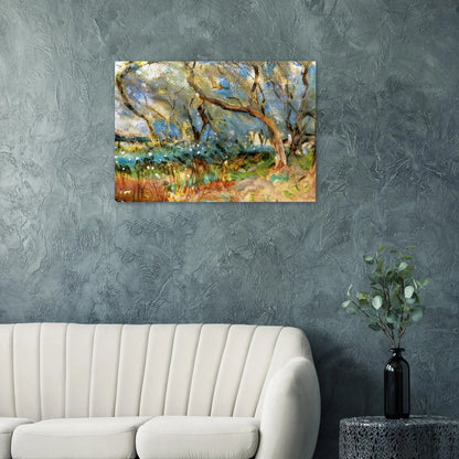 Landscape - John Singer Sargent Brushed Aluminum Print - 70x100 cm / 28x40 inches | John Singer Sargent Aluminum Print | John Singer Sargent Prints