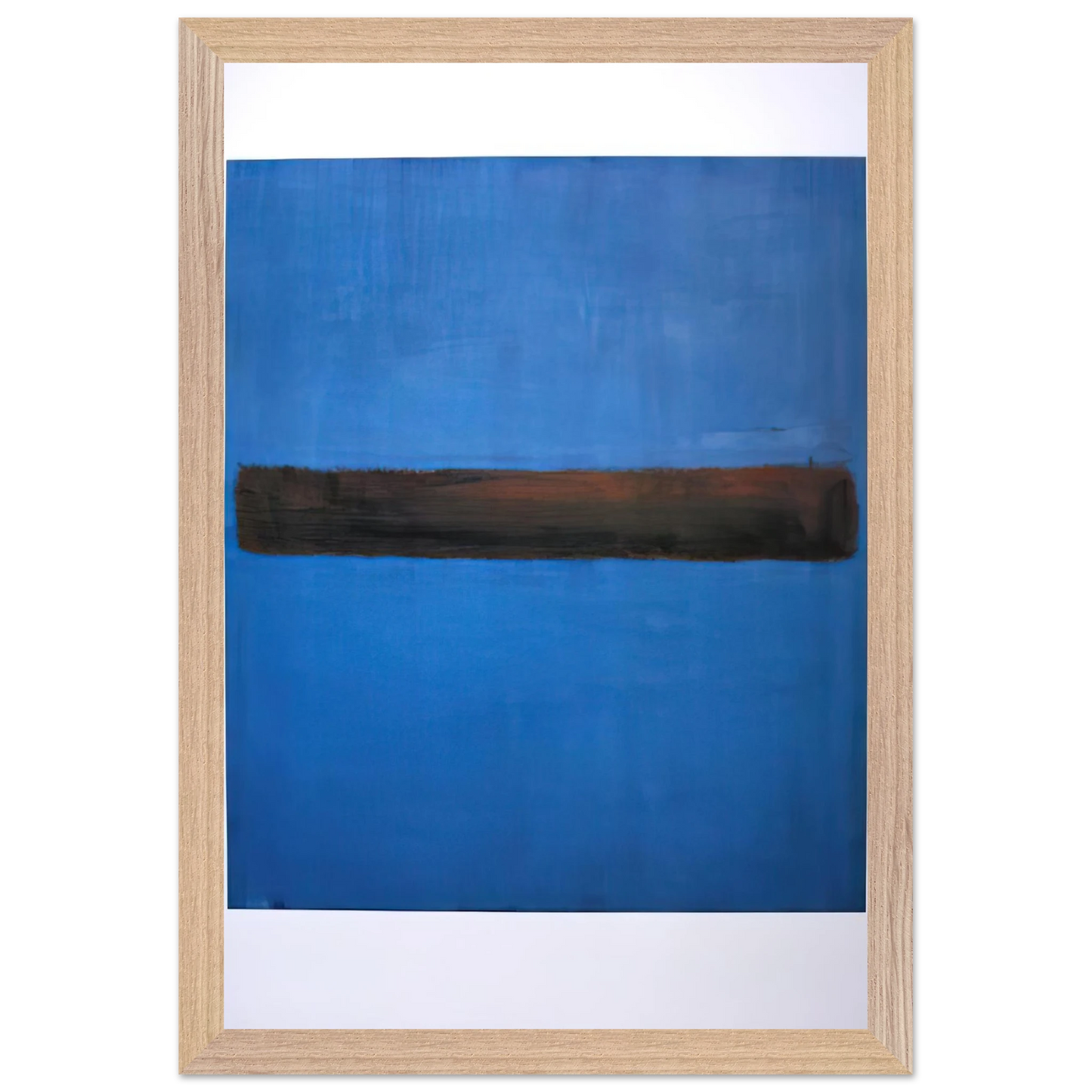 Mark Rothko - Untitled - 1969 Wall Art - 21x29.7 cm / 8x12" - Premium Wooden Framed Poster With Fine Art Paper-canvas - Wood frame