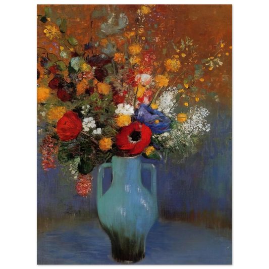 Odilon Redon - BOUQUET OF WILD FLOWERS 1  75x100 cm / 30x40inches Fine Art Poster