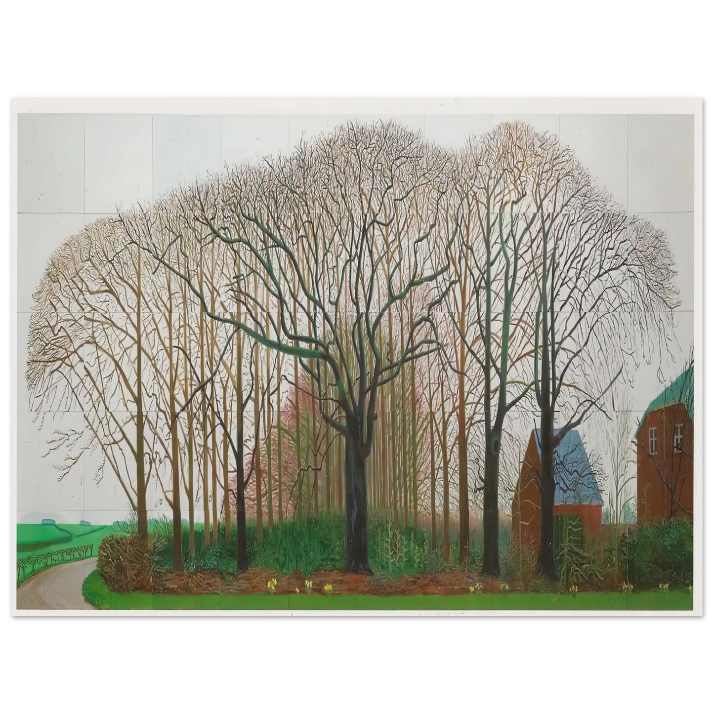 David Hockney - David Hockney Wall art - 13x18 cm / 5x7 Inches - Fine Art Poster - -