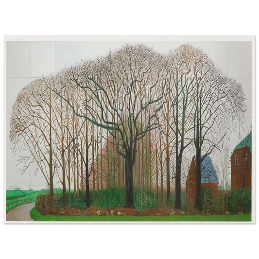 David Hockney - David Hockney Wall art - 13x18 cm / 5x7 Inches - Fine Art Poster - -