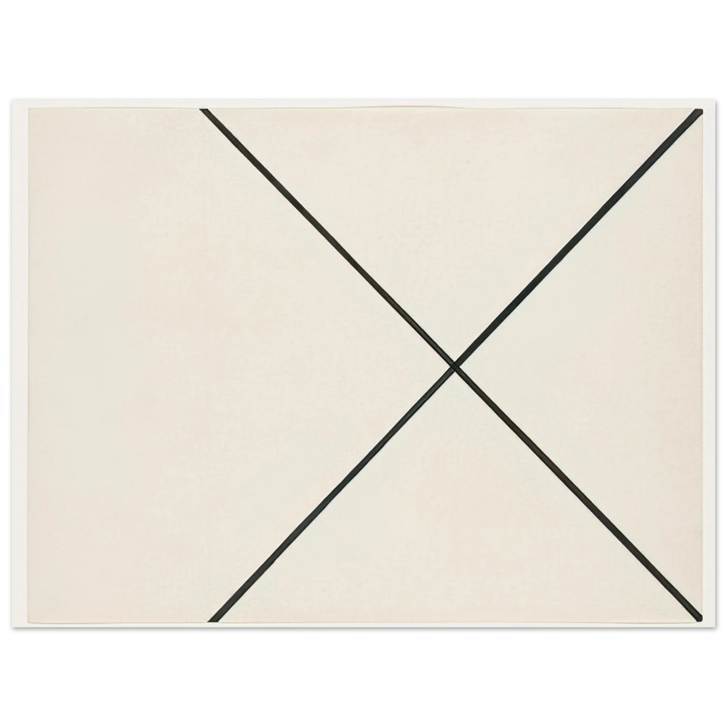 Ellsworth Kelly - Diagonal Lines  75x100 cm / 30x40inches Fine Art Poster