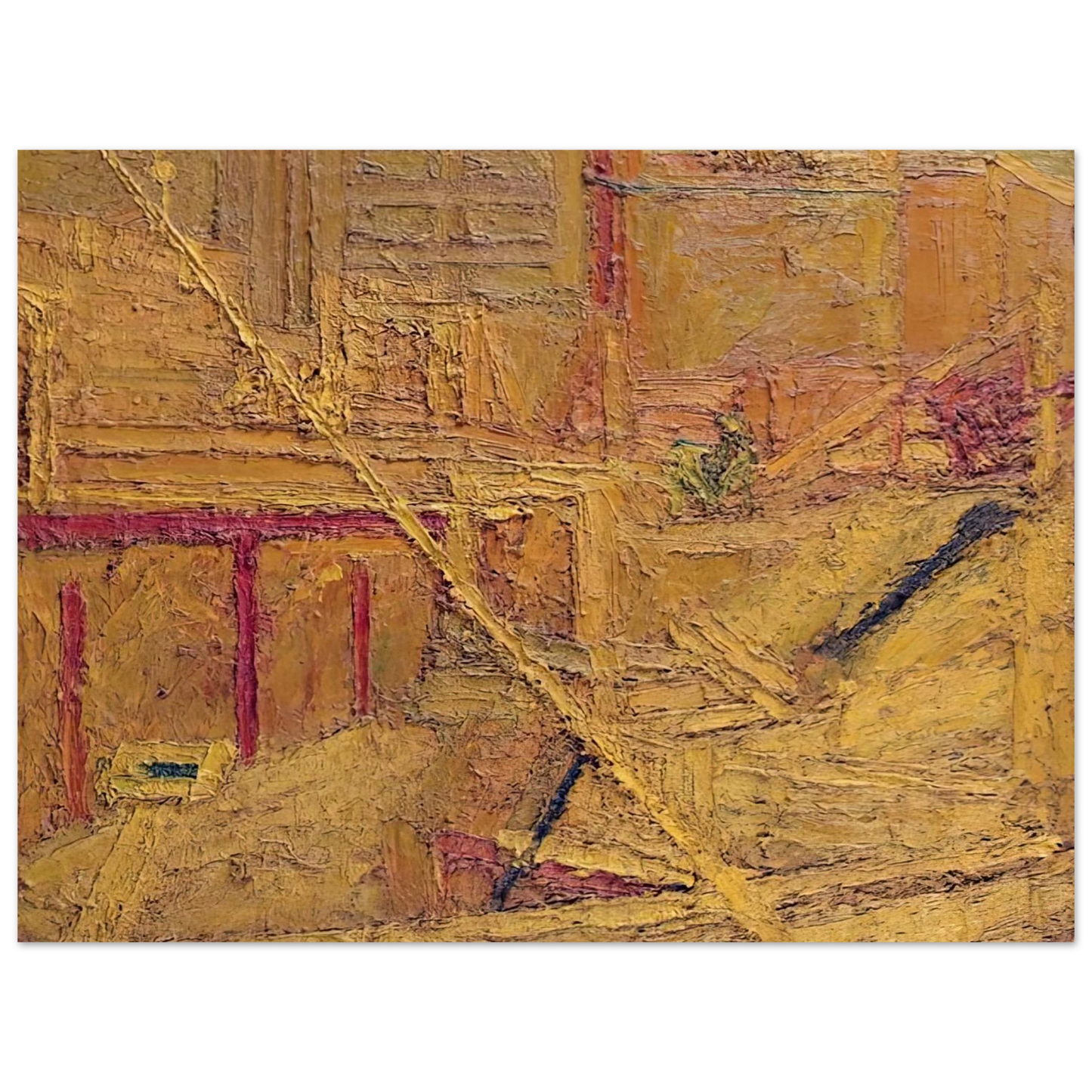 Frank Auerbach - MAPLES DEMO  75x100 cm / 30x40inches Fine Art Poster