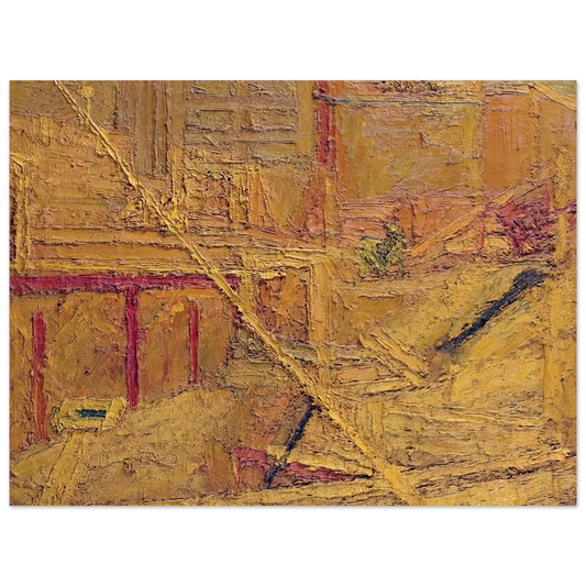 Frank Auerbach - MAPLES DEMO  75x100 cm / 30x40inches Fine Art Poster