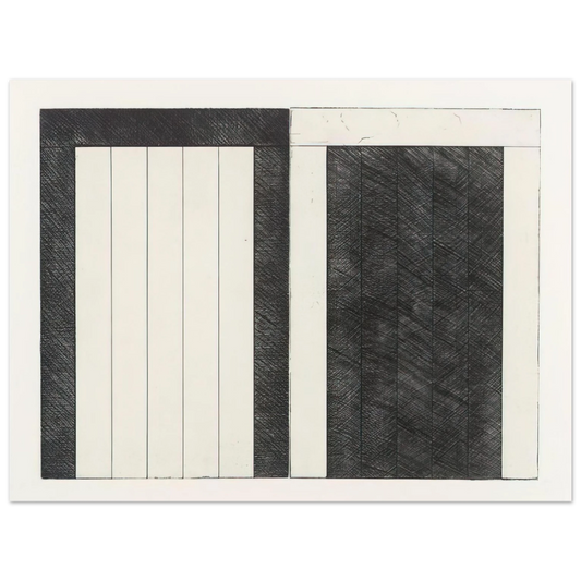Brice Marden - For Caroline - 1977  75x100 cm / 30x40inches Fine Art Poster