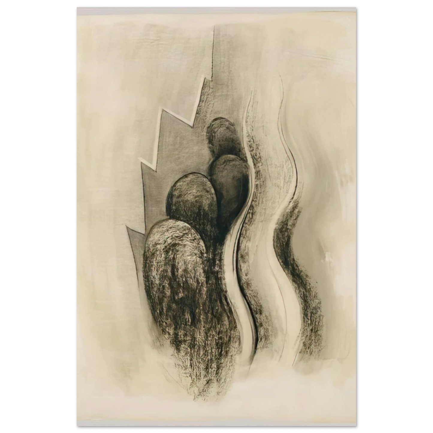 Georgia O'Keeffe - Drawing XIII Fine Art Poster