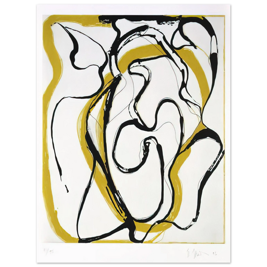 Brice Marden - Untitled - 1996  75x100 cm / 30x40inches Fine Art Poster