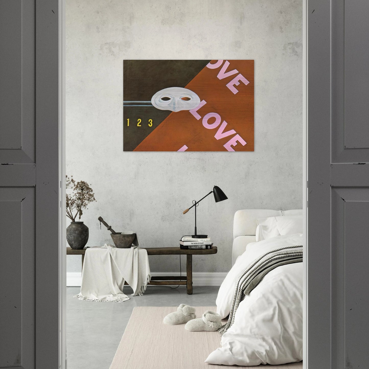 Love, Love, Love Gertrude Stein - 1928 - Charles Demuth Brushed Aluminum Print - 70x100 cm / 28x40 inches | Charles Demuth Aluminum Print | Charles Demuth Prints