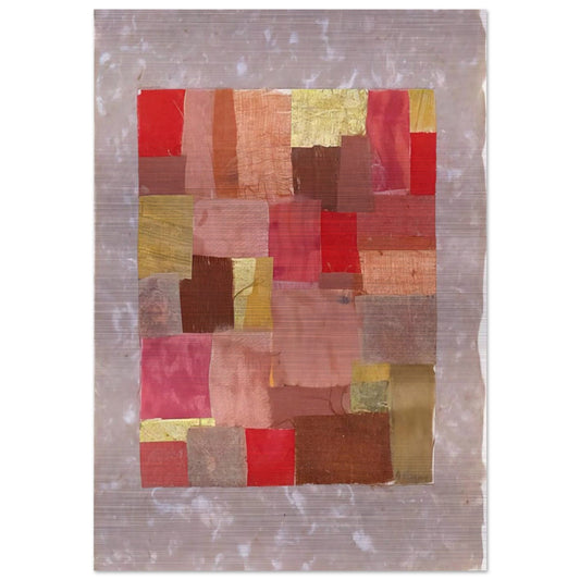 Number 587 - 1952 - Anne Ryan Brushed Aluminum Print - 70x100 cm / 28x40 inches | Anne Ryan Aluminum Print | Anne Ryan Prints