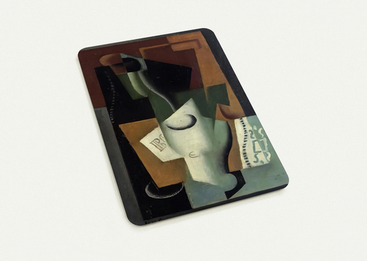 GLASS AND BOTTLE By Juan Gris Pack of 10 Post Cards | Juan Gris Post Cards | A6 (10.5 x 14.8 cm) - 4.1 x 5.8 inches
