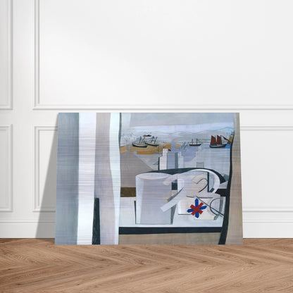 1943-45 St Ives, Cornwall - 1945 - Ben Nicholson Brushed Aluminum Print - 70x100 cm / 28x40 inches | Ben Nicholson Aluminum Print | Ben Nicholson Prints