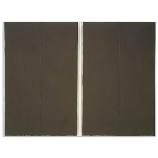 Brice Marden - Study for Stander - 1967  75x100 cm / 30x40inches Fine Art Poster