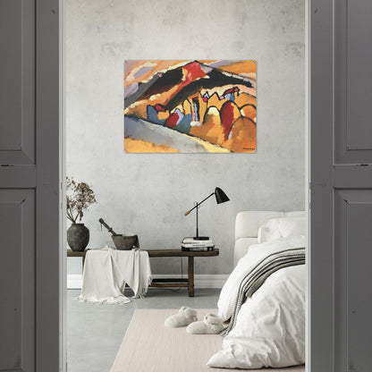 STUDY FOR AUTUMN 1909 - Wassily Kandinsky Acrylic Print - 70x100 cm / 28x40″ inches