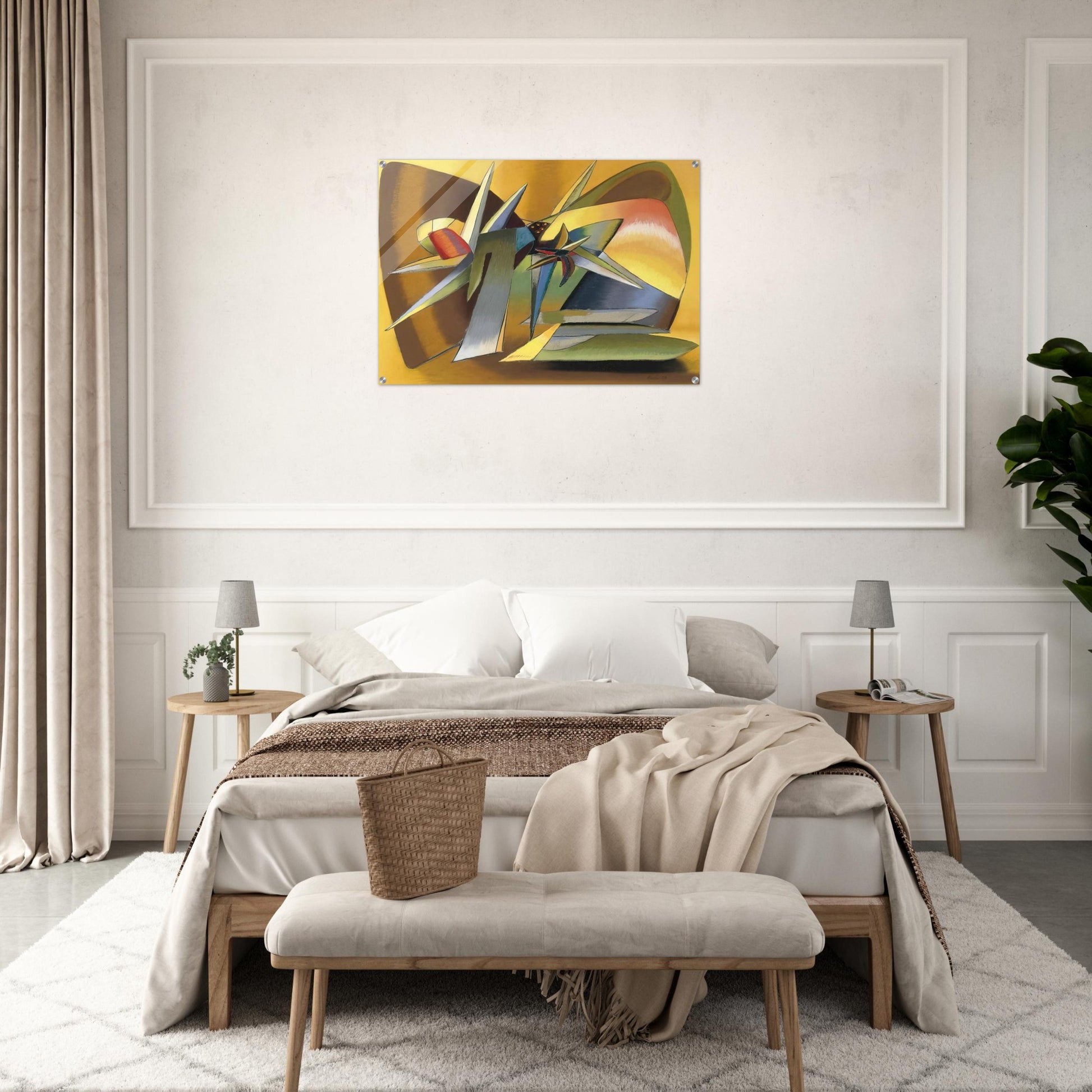 The Desert - 1938 - John Ferren Acrylic Print - 70x100 cm / 28x40″ inches