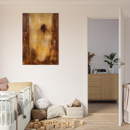 Homage of Melville - Abstract Expressionism - Paul Jenkins Brushed Aluminum Print - 70x100 cm / 28x40 inches | Paul Jenkins Aluminum Print | Paul Jenkins Prints