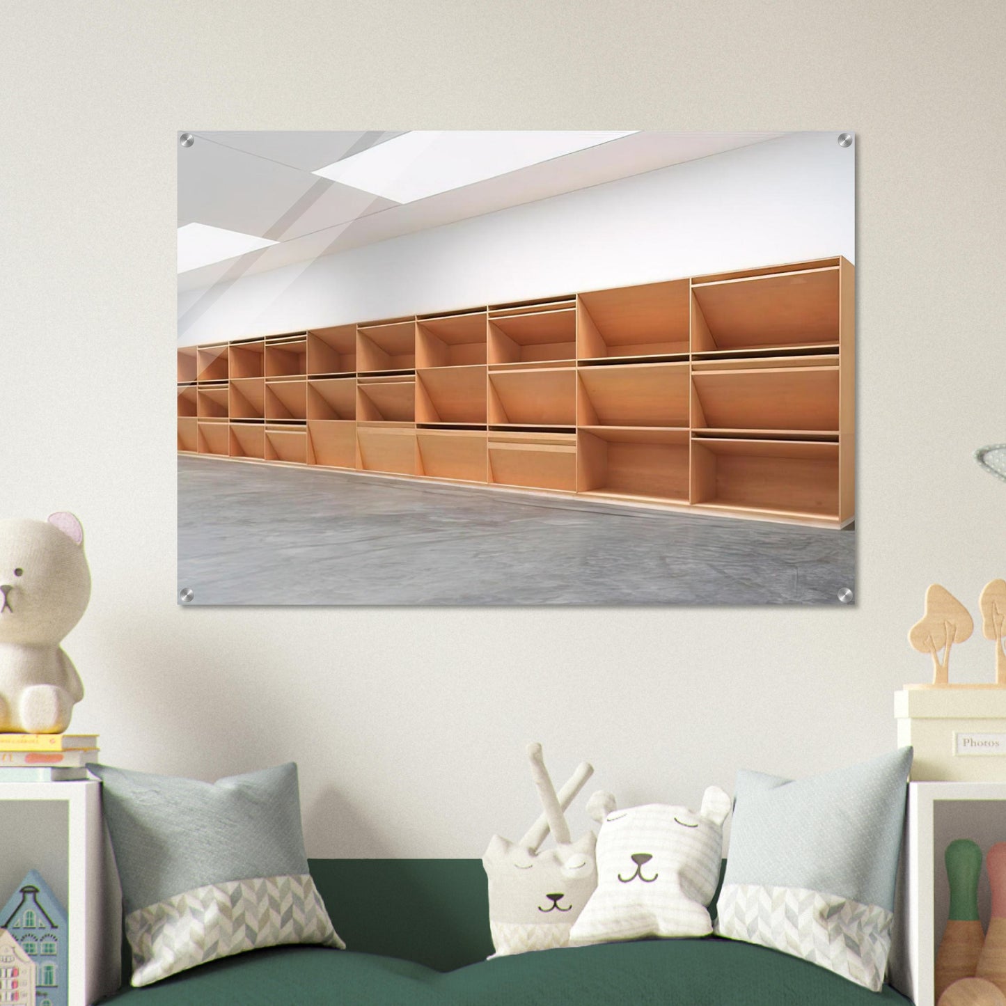 Untitled Plywood - 1980 - Donald Judd Acrylic Print - 70x100 cm / 28x40″ inches