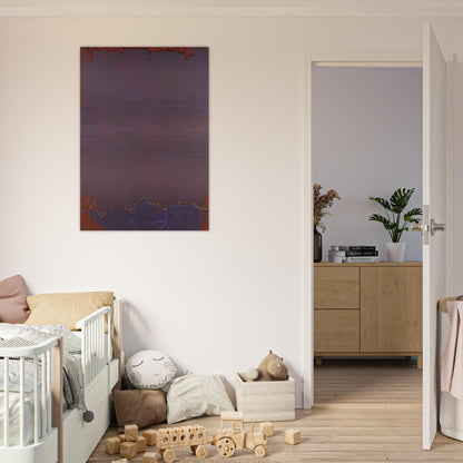 Infinity Field - 1973 - Theodoros Stamos Brushed Aluminum Print - 70x100 cm / 28x40 inches | Theodoros Stamos Aluminum Print | Theodoros Stamos Prints